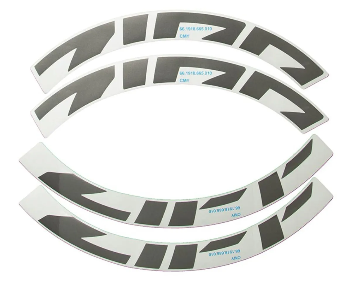 Zipp Frame Protection & Decals|Decal Set (303 XPLR SW) (Gunmetal Grey) (Complete for One Wheel)