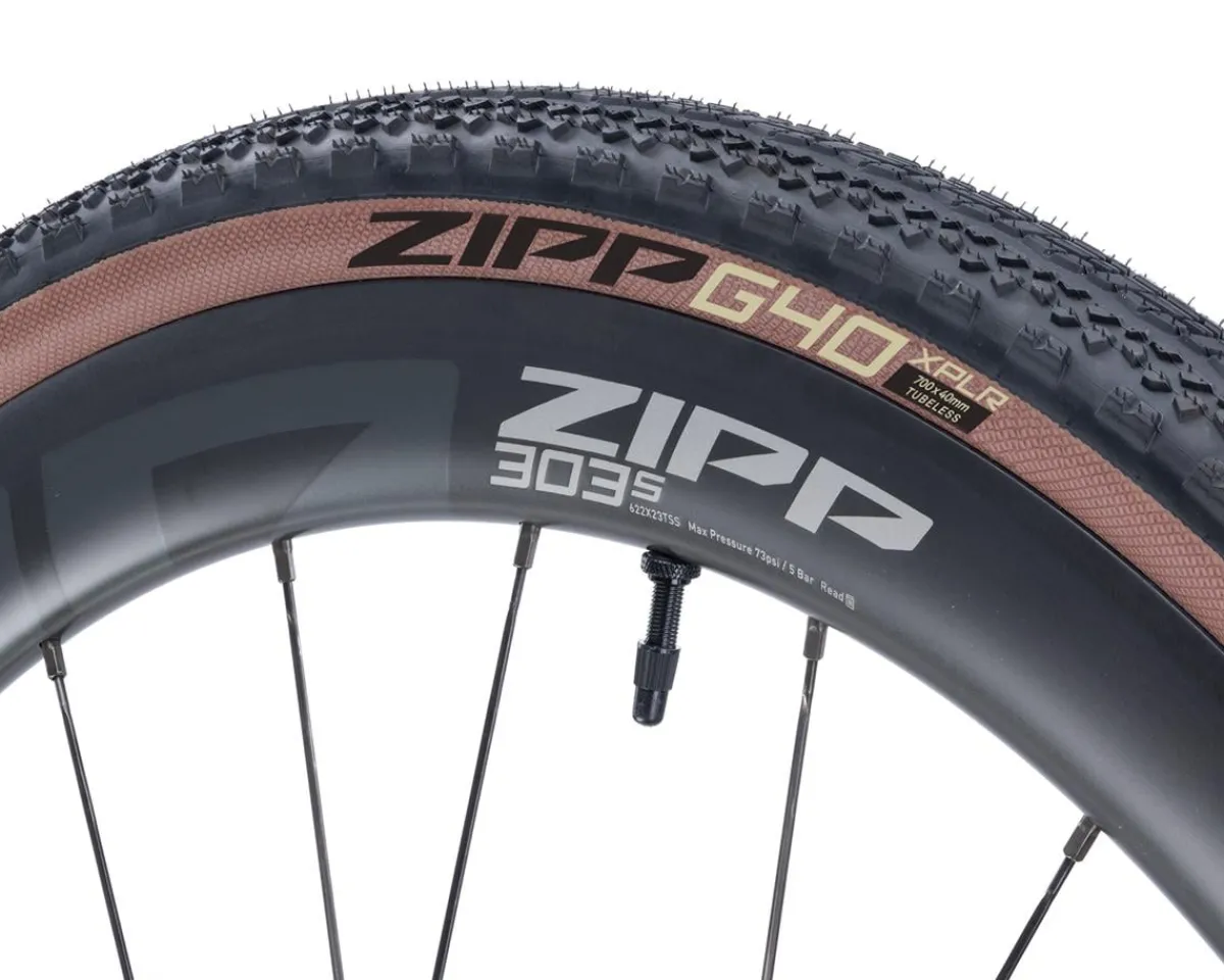 Zipp Tires|Holiday Shopping|G40 XPLR Tubeless Gravel Tire (Tan Wall) (700c) (40mm)