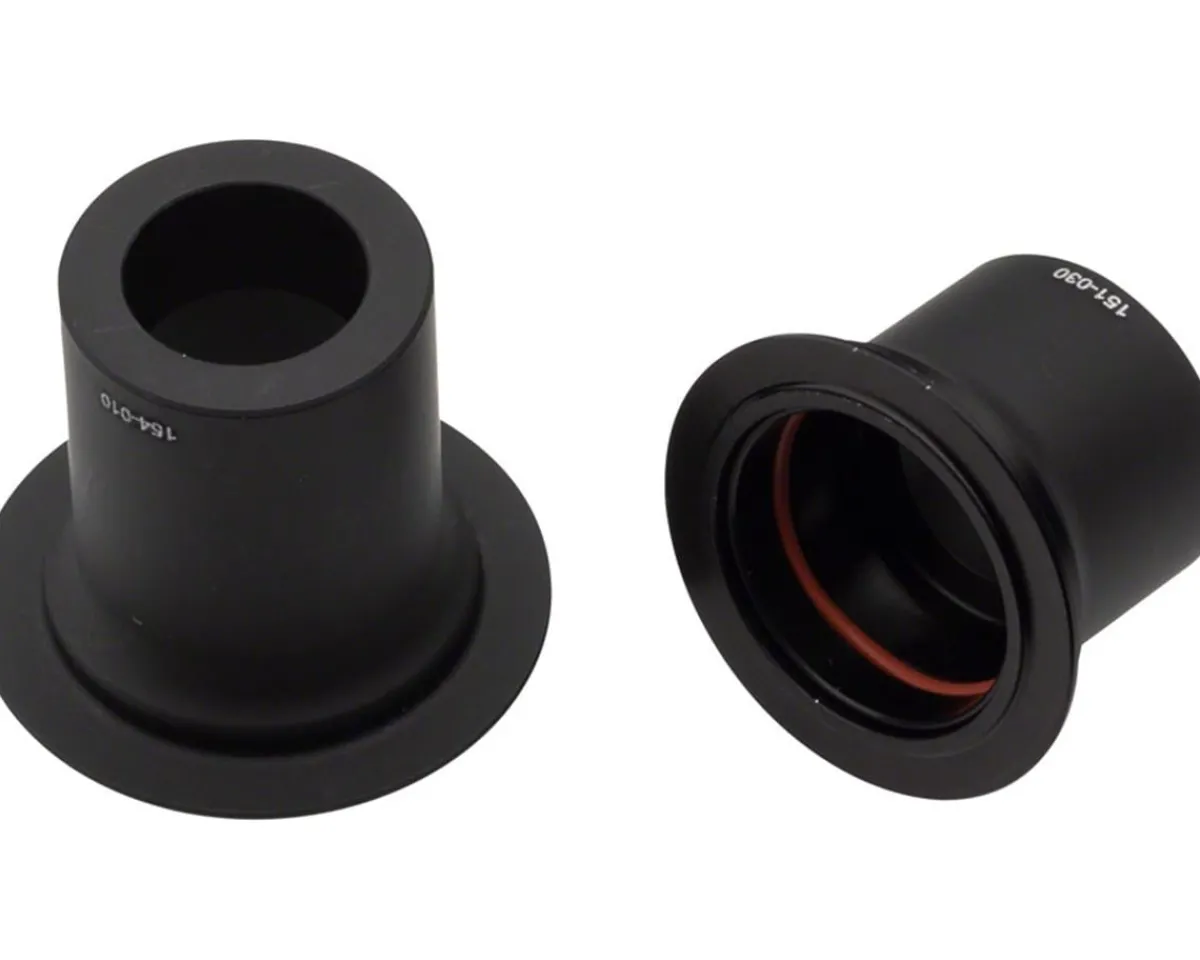 Zipp Wheels & Parts|Rear Axle End Cap Set for Cognition V2 Hubs (Black) (12 x 142) (XDR & HG Freehub Bodies)