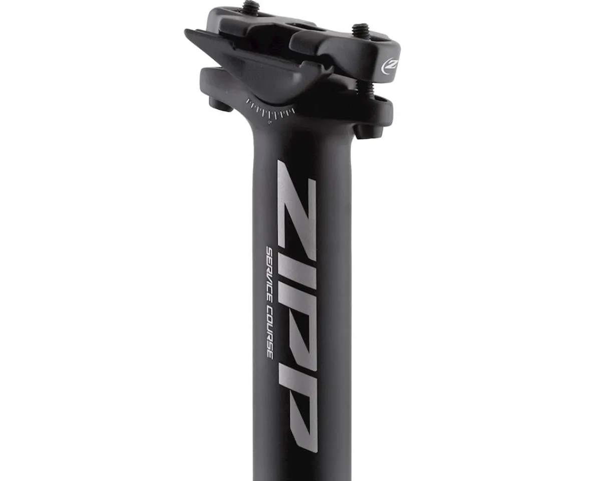 Zipp Seatposts & Clamps|Holiday Shopping|Service Course Seatpost (Black) (31.6mm) (350mm) (0mm Offset)