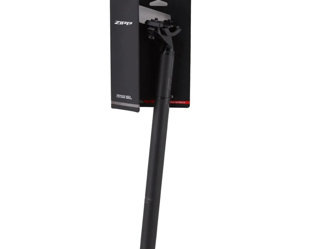 Zipp Seatposts & Clamps|Holiday Shopping|Service Course SL Carbon Seatpost (Matte Black) (27.2mm) (400mm) (20mm Offset)