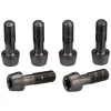 Zipp Stems & Parts|Service Course SL Stem Face Plate Titanium Bolt Kit (Beyond Black) (T25)