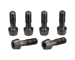 Zipp Stems & Parts|Service Course SL Stem Face Plate Titanium Bolt Kit (Beyond Black) (T25)