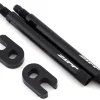 Zipp Tire & Tube Accessories|Tangente Aluminum Knurled Valve Extender Kit (Black) (Pair) (65mm)