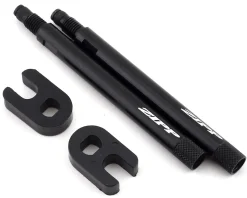 Zipp Tire & Tube Accessories|Tangente Aluminum Knurled Valve Extender Kit (Black) (Pair) (65mm)