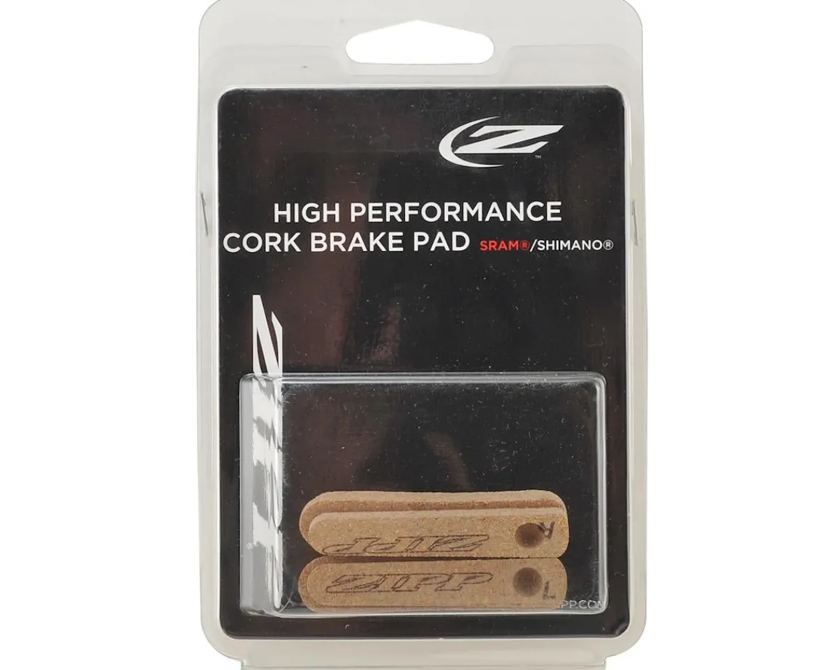 Zipp Brakes|Tangente High Performance Cork Brake Pad Inserts (Brown) (1 Pair) (Shimano/SRAM) (For Carbon Rims)