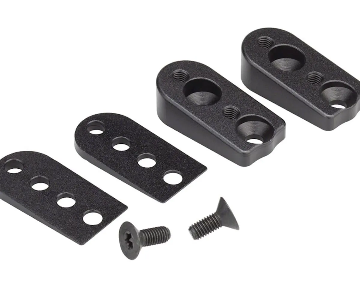 Zipp Handlebars|Vuka Aero C1 Armrest Angle Wedge Kit (Black) (w/Bolt) (2018+) (5°/0° Wedges)