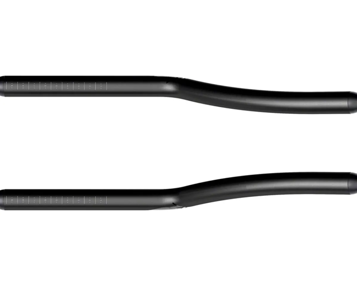 Zipp Handlebars|Vuka Alumina Evo 110 Extensions (Bead Blast Black) (22.2mm) (360mm)