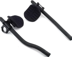 Zipp Handlebars|Vuka Clip Aerobars w/ Alumina Race Extensions (Black) (31.8mm) (Above Bar Mount)