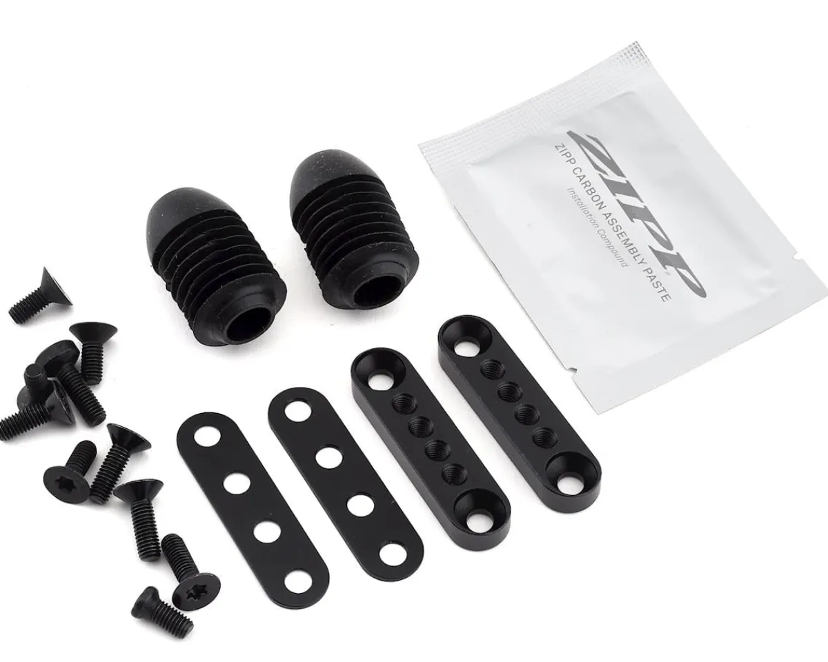 Zipp Handlebars|Vuka Clip Aerobars w/ Alumina Evo 70 Extensions (Black) (31.8mm) (Above Bar Mount)