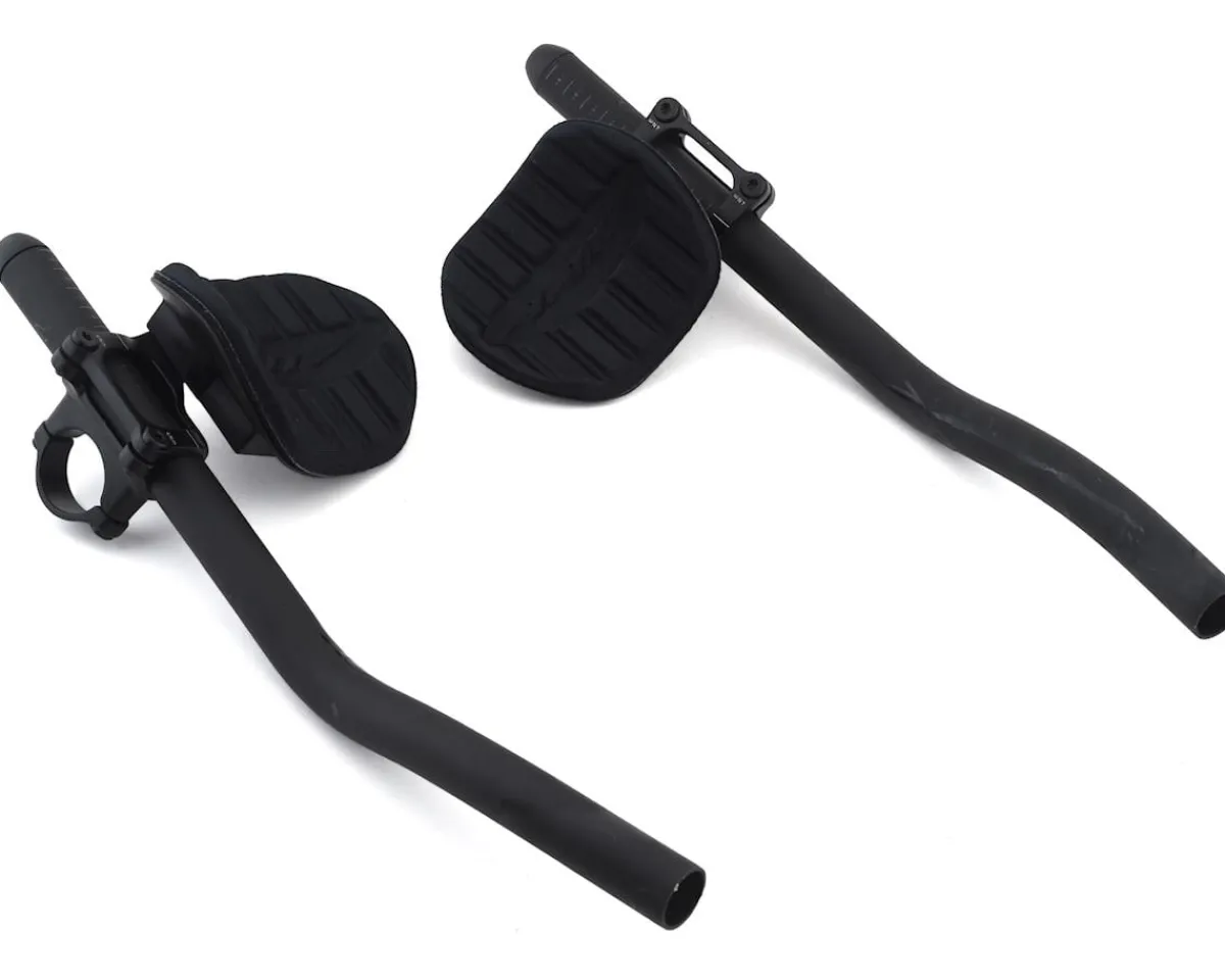 Zipp Handlebars|Vuka Clip Aerobars w/ Alumina Evo 70 Extensions (Black) (31.8mm) (Above Bar Mount)