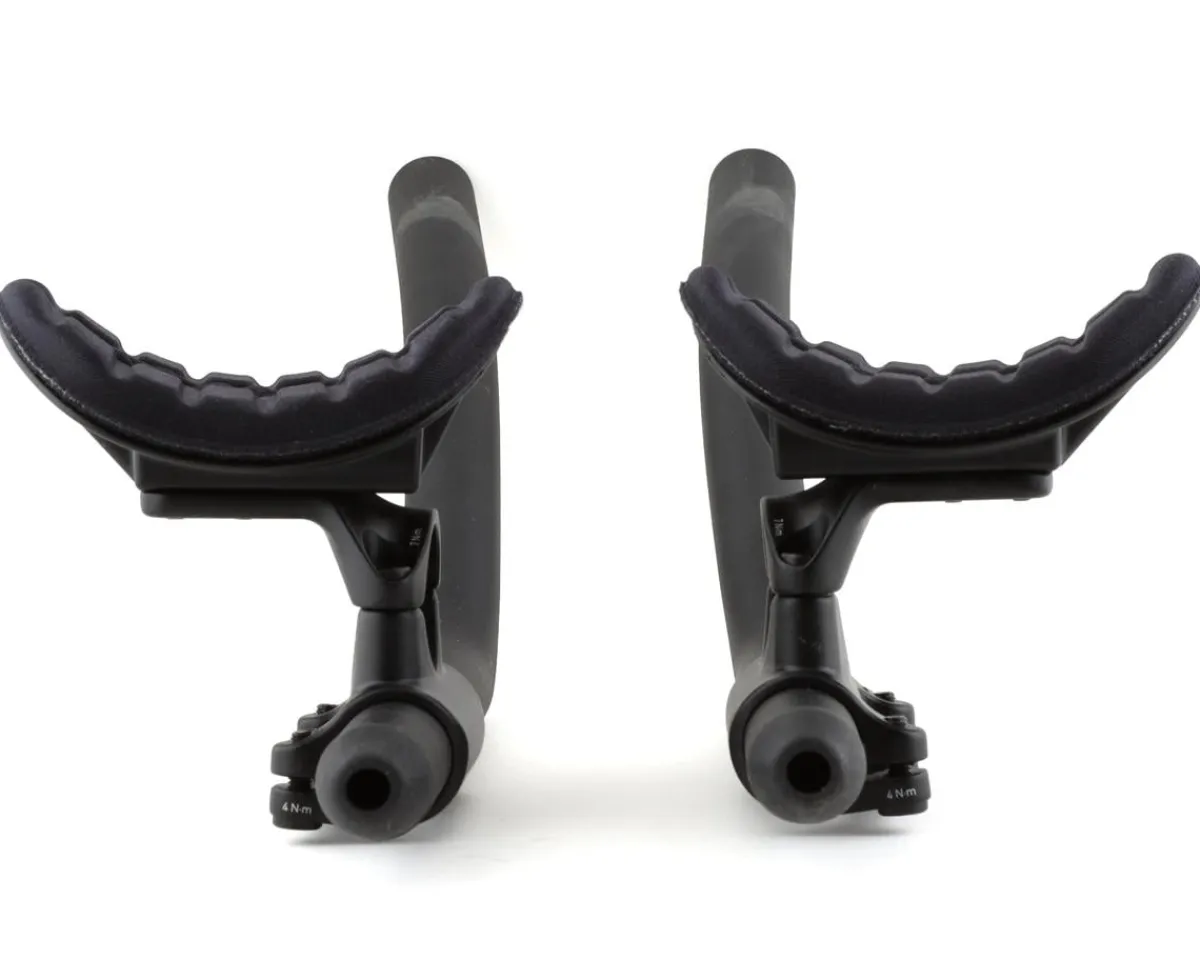 Zipp Handlebars|Vuka Clip Aerobars w/ Alumina Evo 110 Extensions (Black) (31.8mm) (Below Bar Mount)