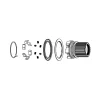 Zipp Wheels & Parts|ZM2SL/ZR1 Freehub Body Kit (Black) (Shimano Micro Spline)