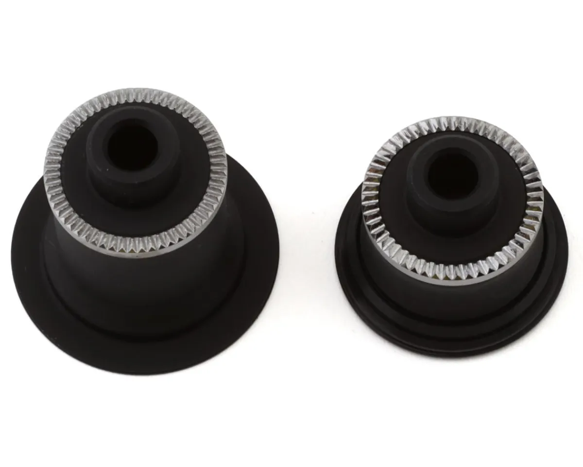 Zipp Wheels & Parts|ZR1 Hub Conversion Cap Set (Black) (Rear) (Quick Release) (CenterLock Disc)