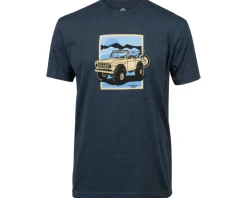 ZOIC Casual Clothing|Clothing Sale|Adventure Ride T-Shirt (Navy Blue) (S)