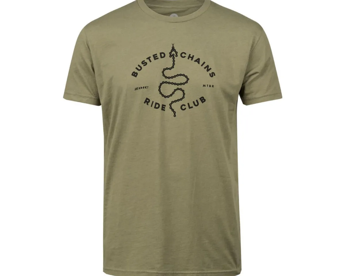 ZOIC Casual Clothing|Busted Ride T-Shirt (Olive) (M)