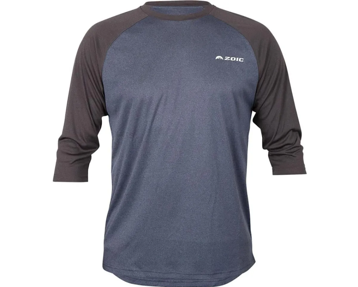ZOIC Clothing Sale|Jerseys|Dialed 3/4 Sleeve Jersey (Navy/Dark Grey) (S)