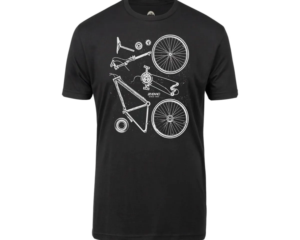 ZOIC Clothing Sale|Casual Clothing|Parts T-Shirt (Black) (M)