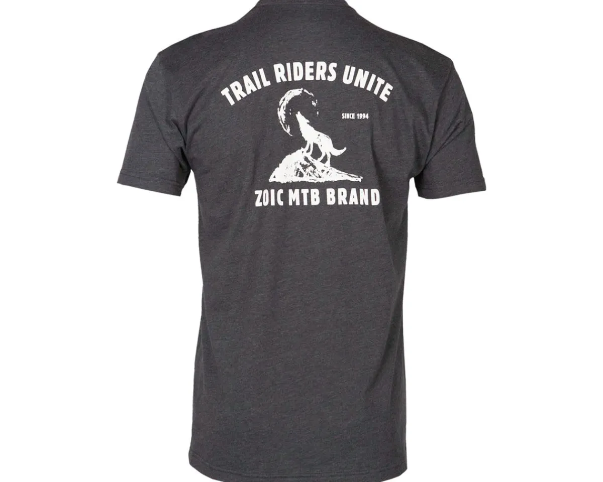 ZOIC Casual Clothing|Trail Riders T-Shirt (Charcoal) (XL)
