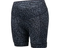 ZOIC Women'S|Shorts & Bibs|Women's Premium Printed Liner Short (Black Cheetah) (M)