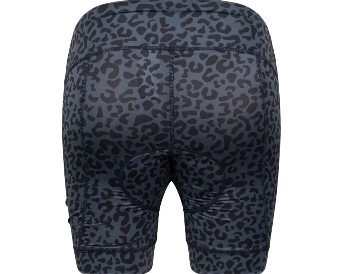 ZOIC Women'S|Shorts & Bibs|Women's Premium Printed Liner Short (Black Cheetah) (M)