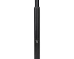 Zoom Seatposts & Clamps|Straight Alloy Post (Black) (25.4mm) (300mm) (0mm Offset)